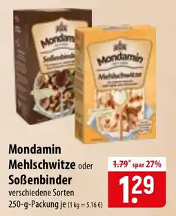 Famila Nord Ost Mondamin Mehlschwitze oder Soßenbinder Angebot