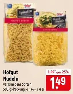 Famila Nord Ost Hofgut Nudeln Angebot