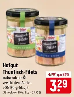 Famila Nord Ost Hofgut Thunfisch-Filets Angebot