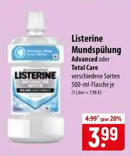 Famila Nord Ost Listerine Mundspülung Angebot