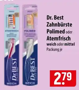 Famila Nord Ost Dr. Best Zahnbürste Polimed oder Atemfrisch Angebot