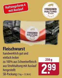 Famila Nord Ost Fleischwurst STROHHALTUNG Angebot