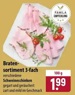 Famila Nord Ost Bratensortiment 3-fach Angebot