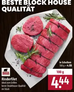 Famila Nord Ost Rinderfilet Block House Angebot