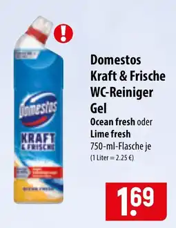Famila Nord Ost Domestos Kraft & Frische WC-Reiniger Gel Angebot