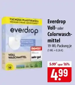 Famila Nord Ost Everdrop Voll- oder Colorwaschmittel Angebot