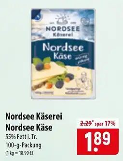 Famila Nord Ost Nordsee Käserei Nordsee Käse Angebot