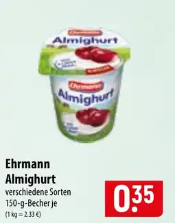 Famila Nord Ost Ehrmann Almighurt Angebot