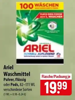 Famila Nord Ost Ariel Waschmittel Angebot