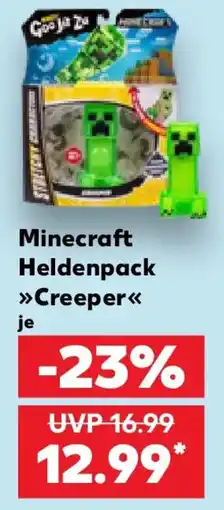 Kaufland Minecraft Heldenpack Creeper Angebot