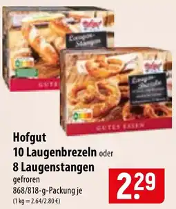 Famila Nord Ost Hofgut Laugenbrezeln Angebot