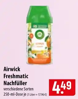 Famila Nord Ost Airwick Freshmatic Nachfüller Angebot