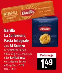 Famila Nord Ost Barilla La Collezione, Pasta Integrale Angebot