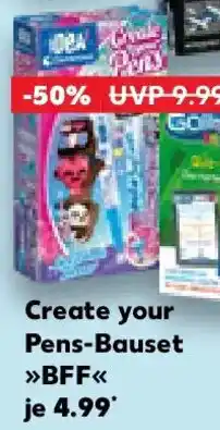 Kaufland Clementoni Create your Pens-Bauset BFF Angebot