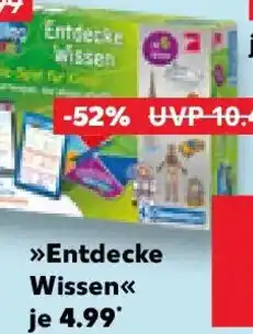 Kaufland Clementoni Entdecke Wissen Angebot