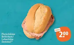 tegut Fleischkäse Brötchen/ Leberkäse Semmel Angebot