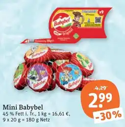 tegut Mini Babybel Angebot