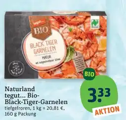 tegut Naturland tegut... Bio- Black-Tiger-Garnelen Angebot