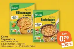 tegut Knorr Suppenliebe Angebot