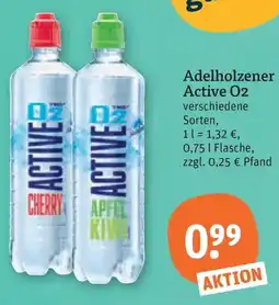 tegut Adelholzener Active O2 Angebot