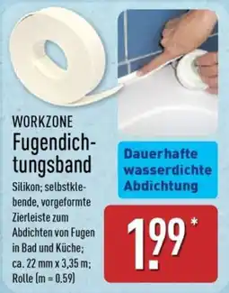 Aldi Nord WORKZONE Fugendichtungsband Angebot