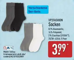 Aldi Nord UP2FASHION Socken Angebot