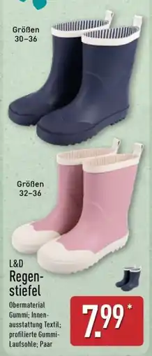 Aldi Nord L&D Regenstiefel Angebot