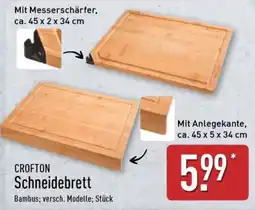 Aldi Nord CROFTON Schneidebrett Angebot