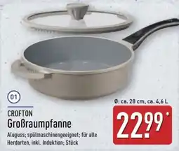 Aldi Nord CROFTON Großbraumpfanne Angebot