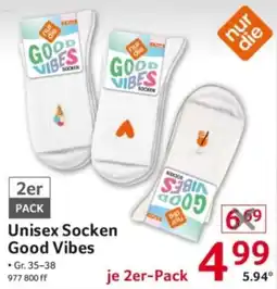 Selgros Unisex Socken Good Vibes Angebot