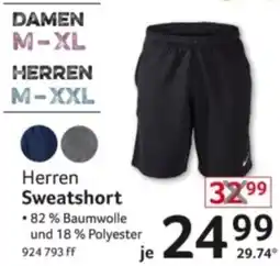 Selgros Herren Sweatshort Angebot