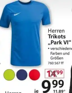 Selgros Nike Herren Trikots "Park VI" Angebot