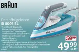 Selgros BRAUN Dampfbügeleisen SI 5006 BL Angebot