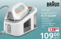 Selgros BRAUN Dampfbügelstation IS 3132.WH Angebot