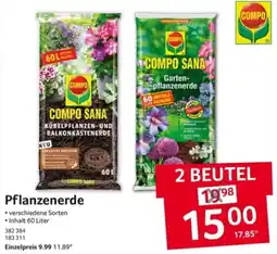 Selgros COMPO SANA Pflanzenerde Angebot