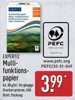 Aldi Nord EXPERTIZ Multi-funktions-papier Angebot