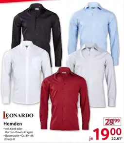 Selgros LEONARDO Hemden Angebot