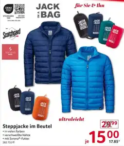Selgros Steppjacke im Beutel Angebot