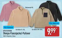 Aldi Nord UP2FASHION Sherpa-Fleecejacke/-Pullover Angebot