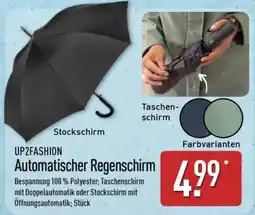 Aldi Nord UP2FASHION Automatischer Regenschirm Angebot