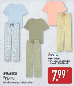 Aldi Nord UP2FASHION Pyjama Angebot