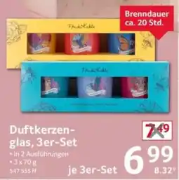 Selgros Duftkerzen-glas, 3er-Set Angebot