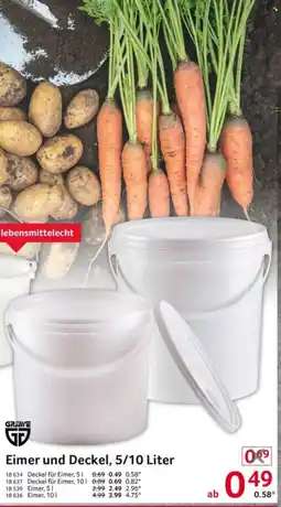 Selgros GRÄVE Eimer und Deckel Angebot