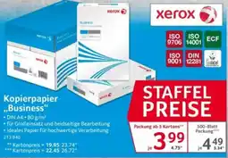 Selgros Kopierpapier „Business“ Angebot