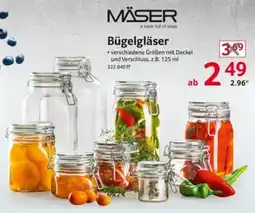 Selgros Bügelgläser MÄSER Angebot