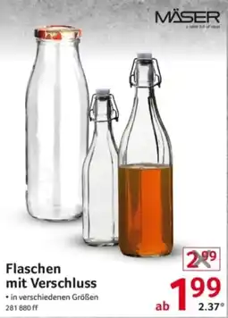 Selgros Flaschen mit Verschluss Angebot