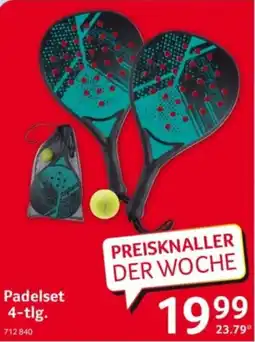Selgros Padelset 4-tlg. Angebot