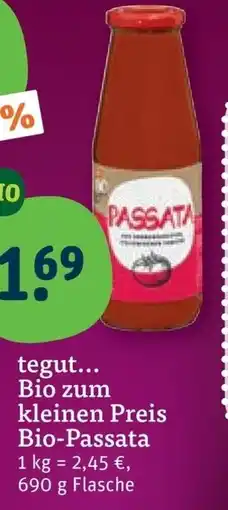 tegut tegut... Bio zum kleinen Preis Bio-Passata Angebot