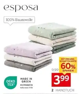 XXXLutz esposa Handtuch Angebot