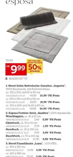XXXLutz Esposa Frottier-Serie „Quattro“ Angebot